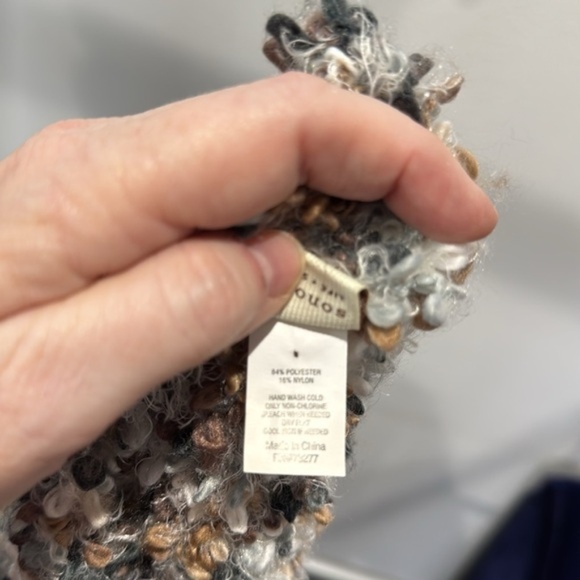 Sonoma Life + Style Scarf Cozy Textured Knit Infinity Loop‎ Design Multicolor OS - Picture 5 of 6